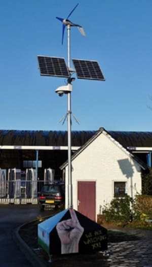 Article image of: Standalone camerabewakingssysteem op groene energie