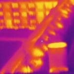 Article image of: Inspecting roof insulation with a UAV mounted thermal imaging camera