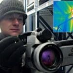 Article image of: Insulation of commercial walk in freezers checked with thermal imaging