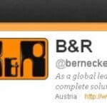 Article image of: B&R nu ook op twitter