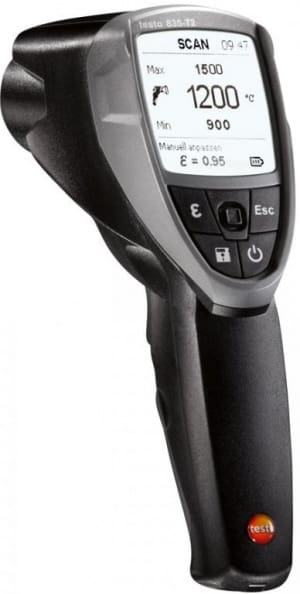 Article image of: Testo introduceert testo 835 IR meetinstrument