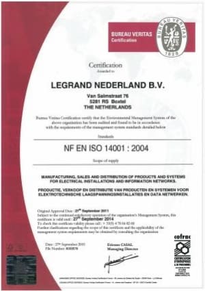 Article image of: Legrand bereikt niveau drie op CO2 prestatieladder