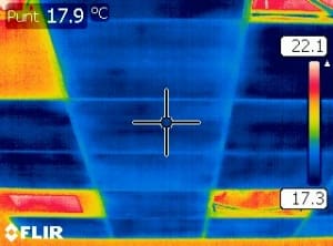 Article image of: Inspectie van klimaatplafonds met  behulp van warmtebeeldcamera`s