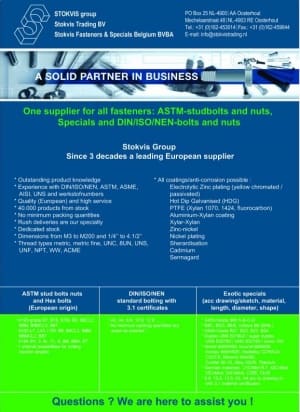 Article image of: Juiste ontwerp en onderdelen voorkomt lekkende boutverbindingen