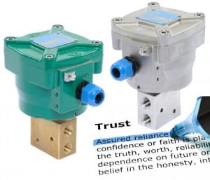 Article image of: ASCO Numatics Intrinsically safe (Ex i) direct acting solenoid valves