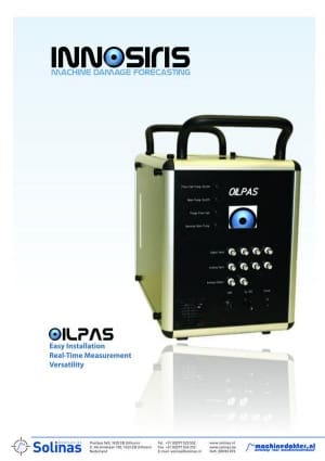 Article image of: Oilpas, Visualiseert Online vuil, water en luchtdeeltjes.