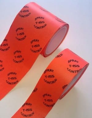 Article image of: Spray control met anti-splash tape