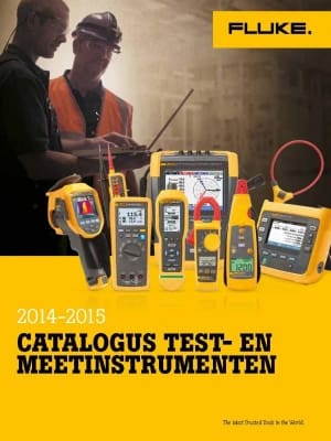 Article image of: Fluke introduceert Catalogus test- en meetinstrumenten 2014-2015