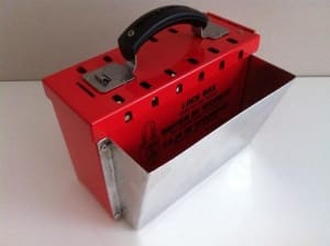 Article image of: Lockbox voorzien van een documenten opslagvak