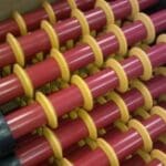 Article image of: Transportband-onderrollen met PU ringen