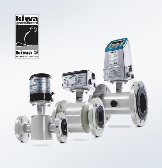 Article image of: Siemens flowmeters KIWA gecertificeerd