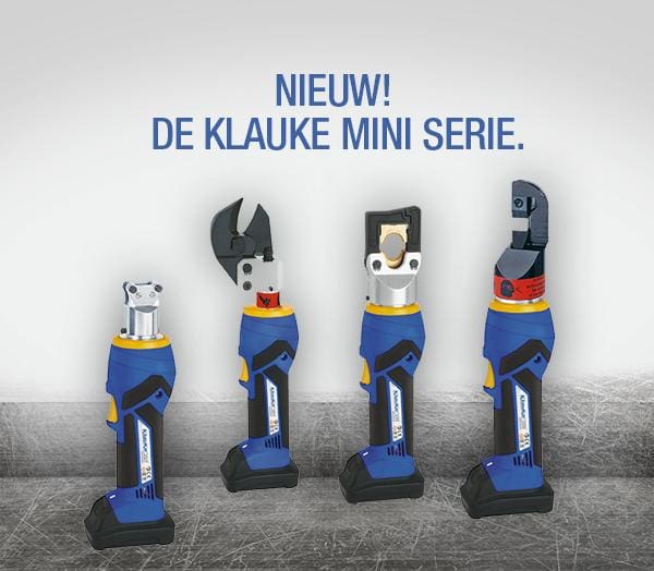 Article image of: Nieuwe Klauke mini krimp- en snijgereedschap