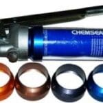 Article image of: Grease guns, colored and transparent