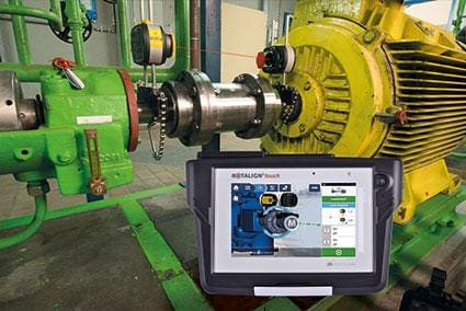 Article image of: Pruftechnik N.V. presenteert Rotalign touch