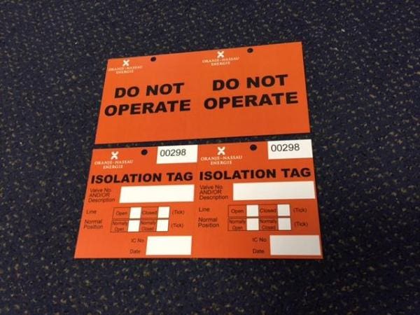 Article image of: Lockout Tagout voor Oranje-Nassau Energie