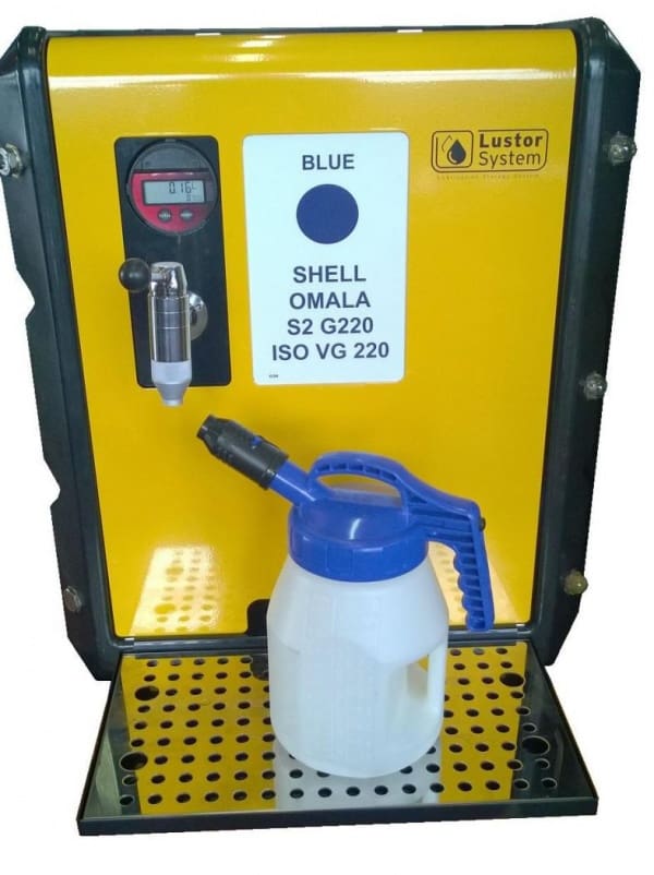 Article image of: Lustor System: nieuw compact smeermiddelopslagsysteem