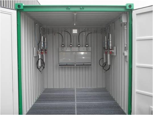 Article image of: Lubristation lcu10/04 mobiele smeerkamer