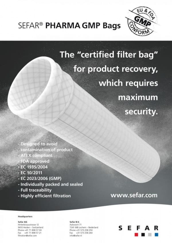 Article image of: Sefar pharma gmp bags