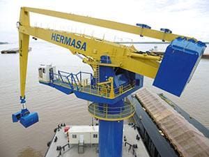 Article image of: 1400 ton soja binnen een uur uitgeladen