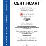Article image of: Pruftechnik N.V. receives ISO 9001:2008 certification