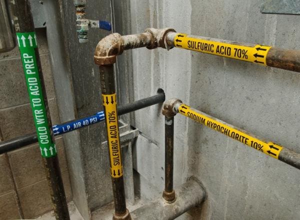 Article image of: Durably identify pipes in any facility anywhere