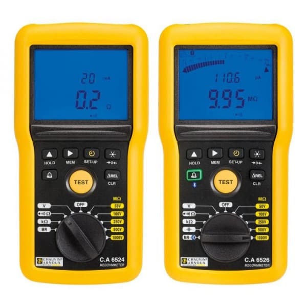 Article image of: Isolatieweerstandmeters van Chauvin Arnoux