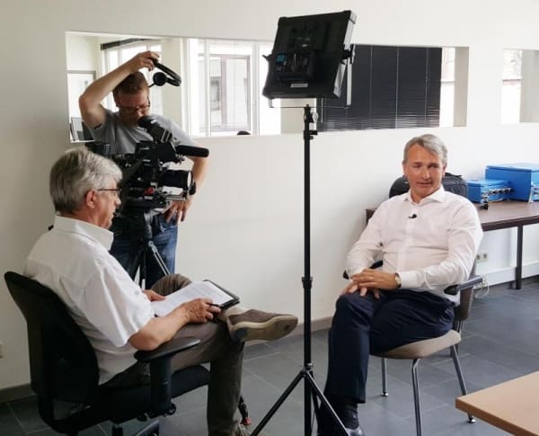 Article image of: Pruftechnik N.V. on Kanaal Z !