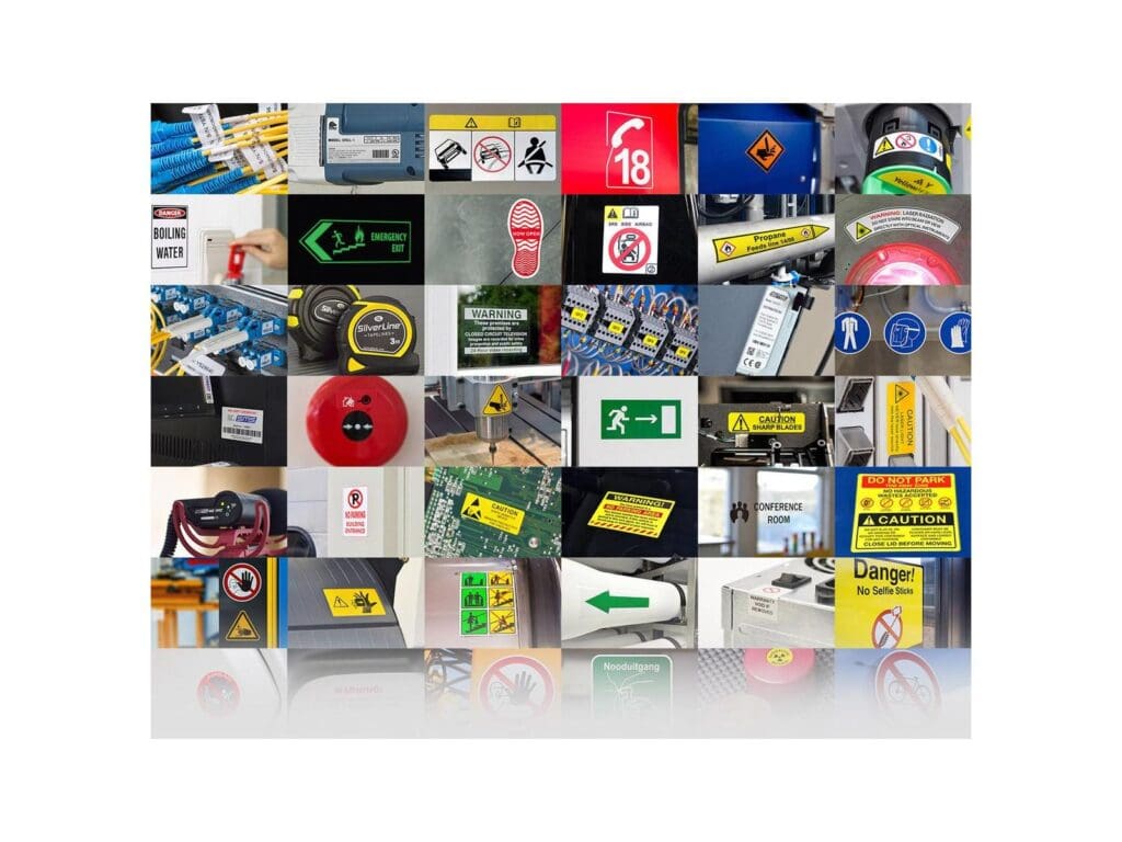 Article image of: Overview of the most common label applications