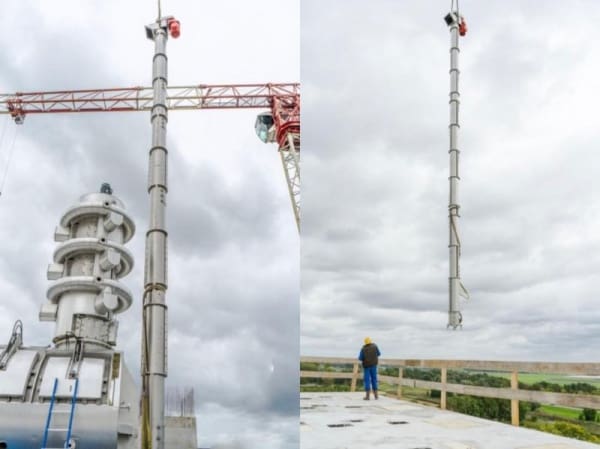 Article image of: Feed Valid krijgt langste verticale transportschroef