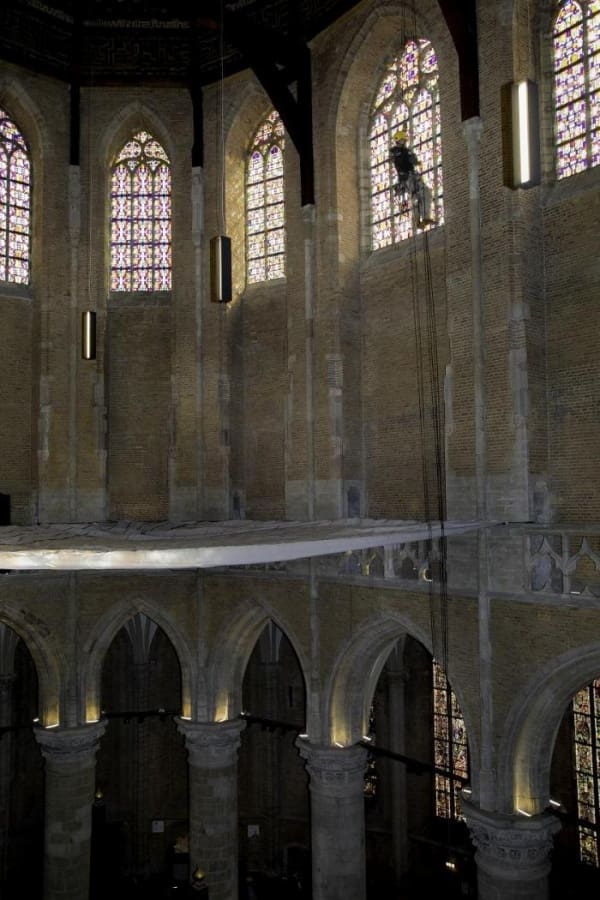 Article image of: Height Specialists performs precision work in Nieuwe Kerk