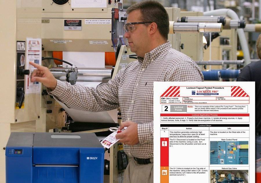 Article image of: Easily create full colour lockout tags and procedures