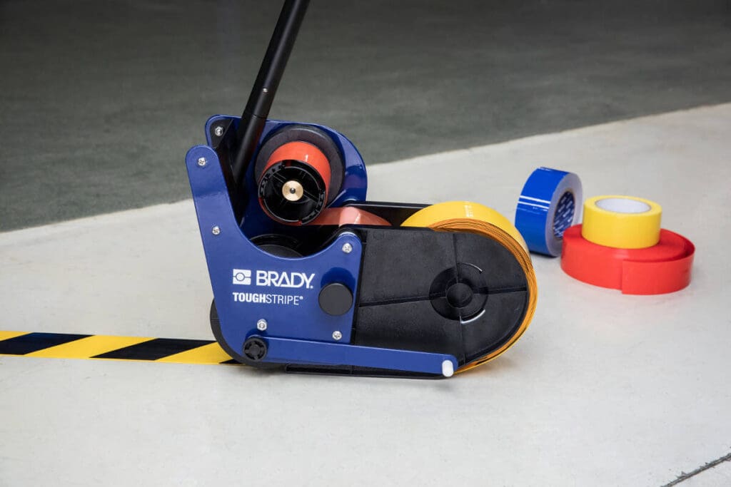 Article image of: Easily draw straight lines of floor tape