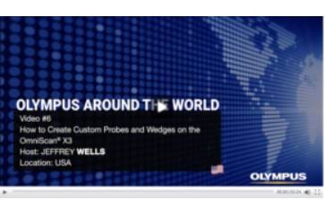 Article image of: How to Create Custom Probes and Wedges on the OmniScan X3