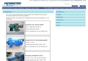 Article image of: Marktplaats op website Hydrotec