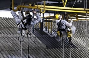 Article image of: Rope access werkzaamheden door Height Specialists en BIS
