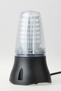 Article image of: Moflash compacte 3 kleuren LED signaalzuil met slechts 1 lens.