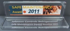 Article image of: Safe Maintenance Award Benelux voor Johnson en Total
