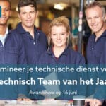 Article image of: BEMAS Award voor Technical Team of the Year