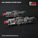 MZC-I and MZC-II Optional slide rails rotary valve