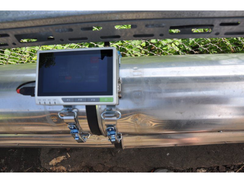 Met 1 sensor leidingsegmenten tot 1 km lang en 360°rondom monitoren