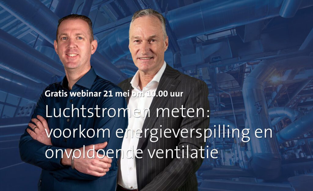Article image of: Gratis webinar over luchtstromen meten: voorkom energieverspilling en onvoldoende ventilatie