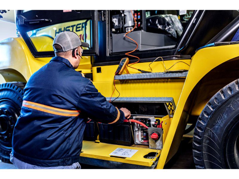 Article image of: Digital twins voorkomen storingen in e-heftrucks